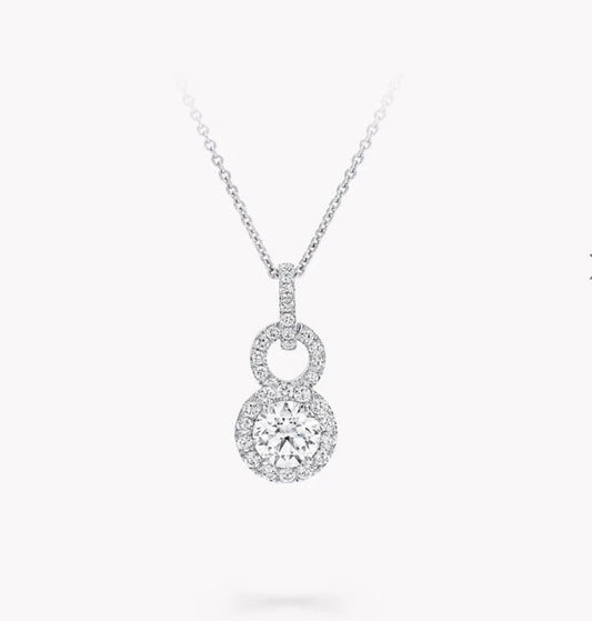 Icon 8 Round Diamond
Pendant