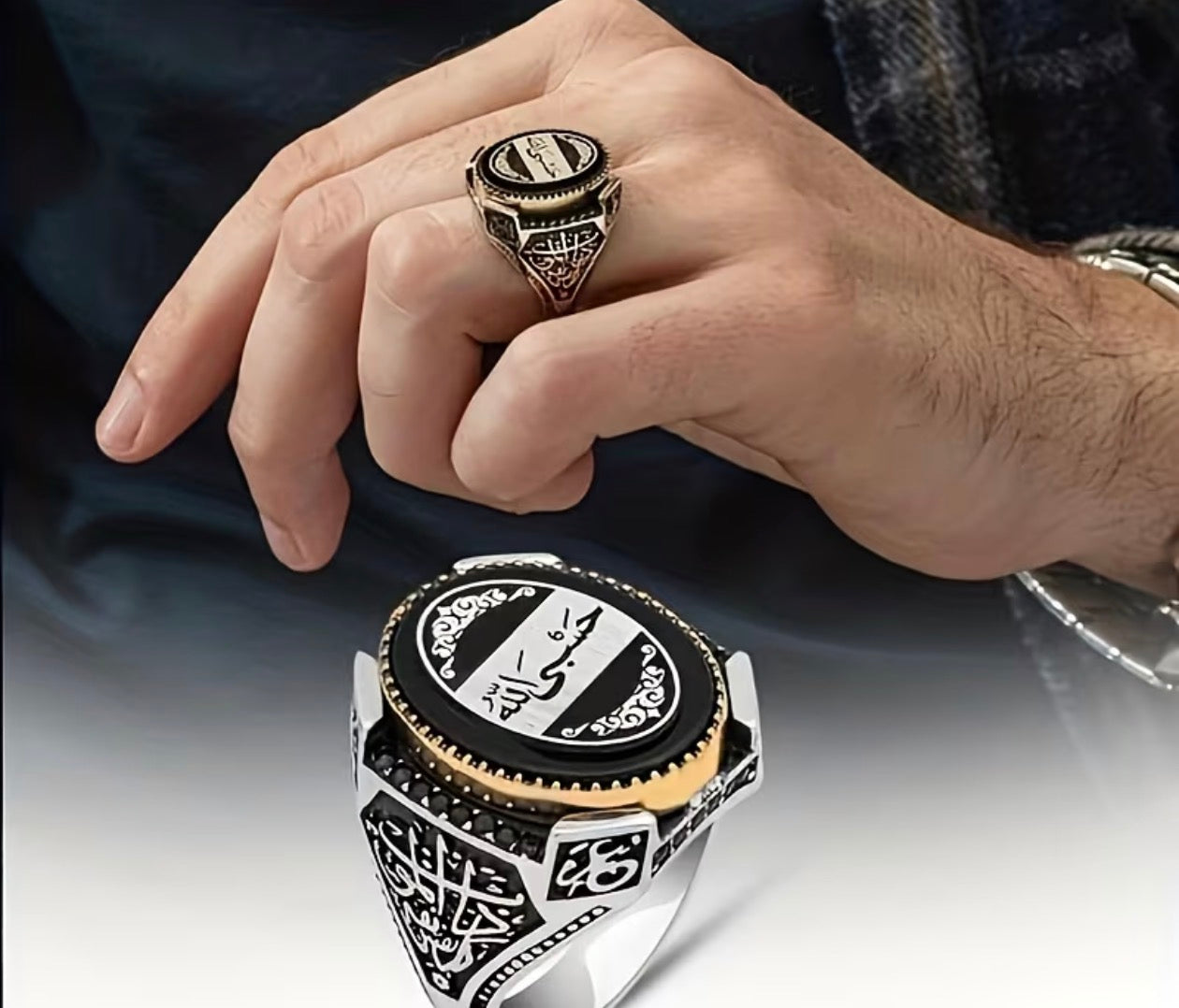 Historical Ring With Hand made