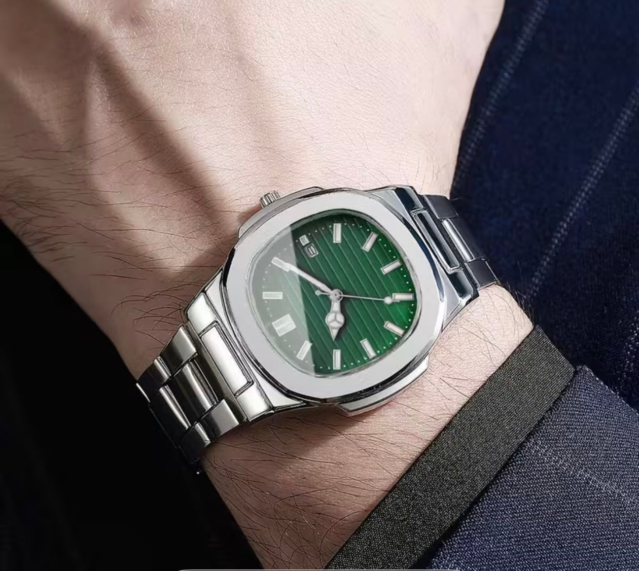 Emerald Nautilus Watches