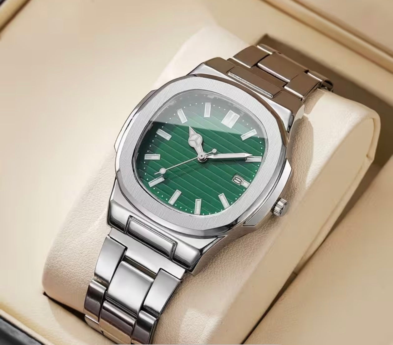 Emerald Nautilus Watches