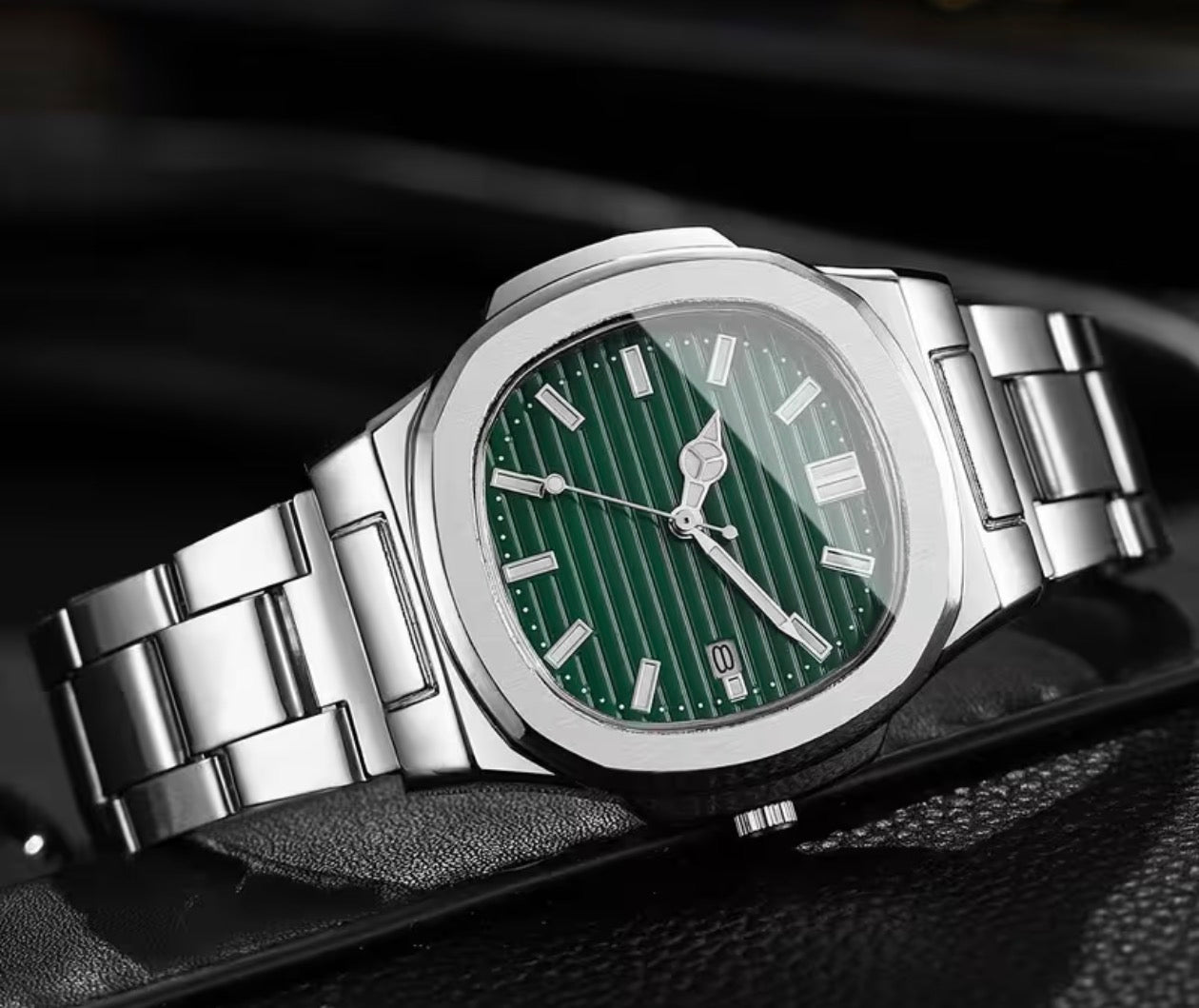 Emerald Nautilus Watches