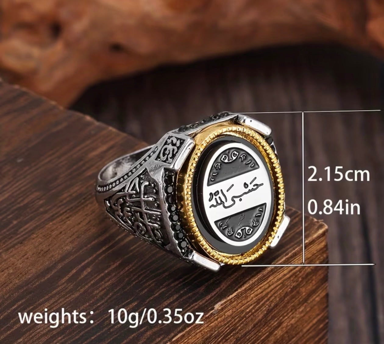 Historical Ring With Hand made